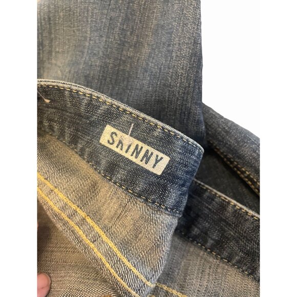 women's mid rise skinny jean dark wash Fit 6 stretch NWOT sz 17 - Picture 7 of 7